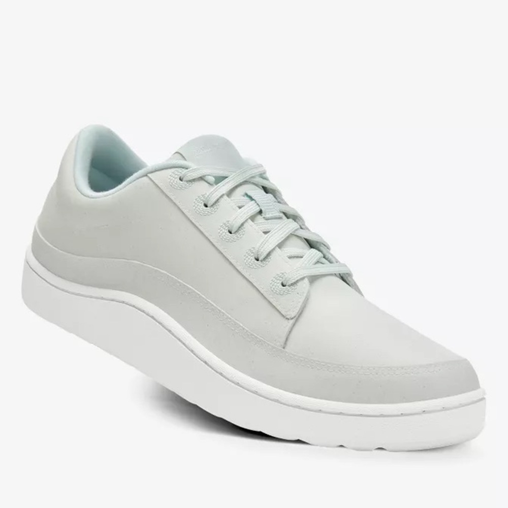 New Allbirds Plant Pacers PP Lace Up Vegan Leather Sneakers Dreamy Green Sz 8 - Picture 14 of 15